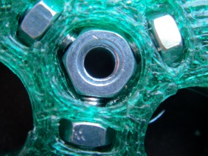 Completed gear - close up 1
