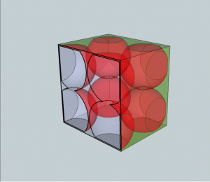 Cube With Sphere Mask Applied - SectionPlane