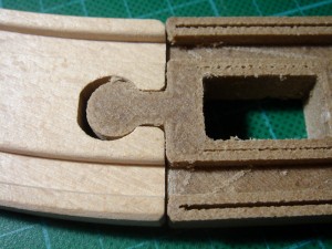 Short Track Piece Peg. Peg can be lengthened a little.